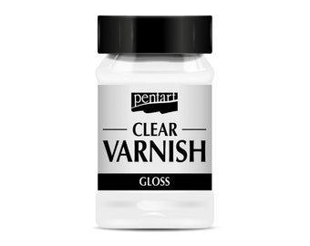 Pentart, solvent based varnish quick drying 100ml. Gloss.