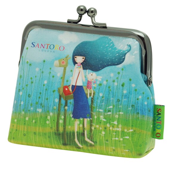 Santoro. Clasp Purse kori Kumi Beyond the Sea Etsy