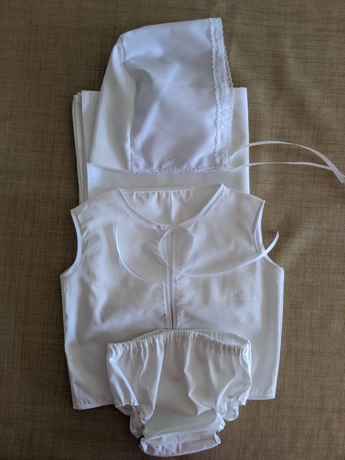 Ladopana Set Unisexchristening Underwearbaby Undergarments for Orthodox Baptismgreek Orthodox