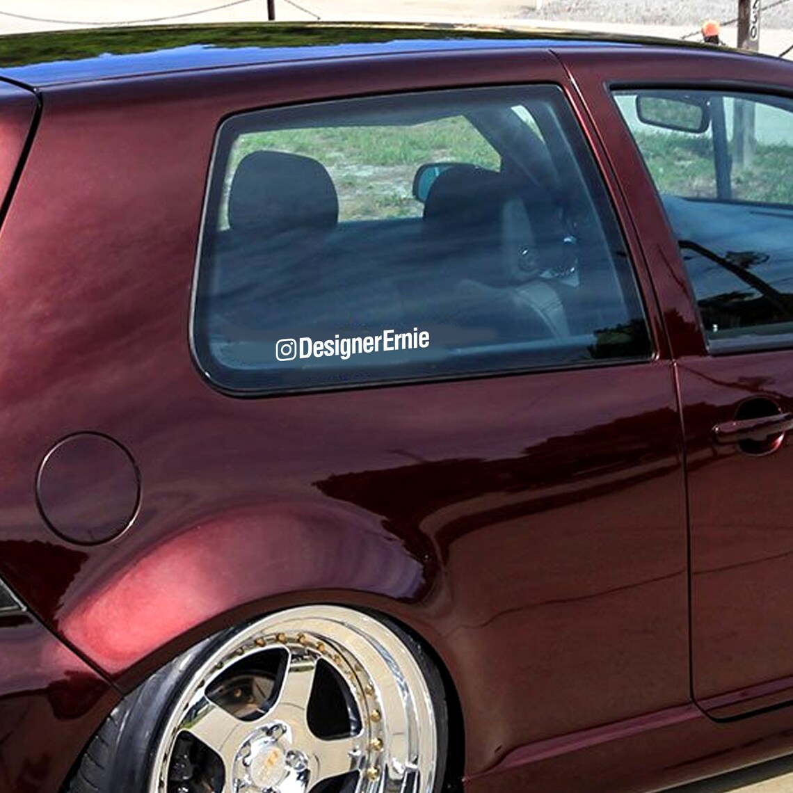 Instagram Handle Sticker Custom IG Decal Car Decal Your | Etsy