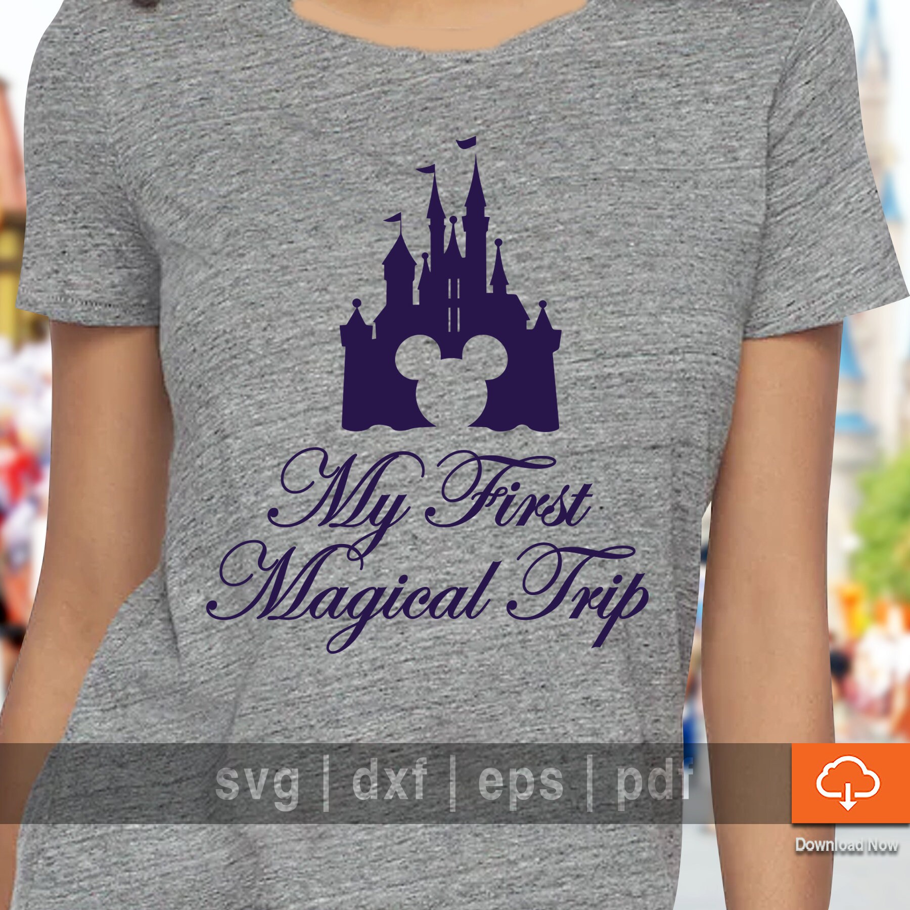 First Disney Trip T Shirt Design Svg Cutting Files Cute Etsy