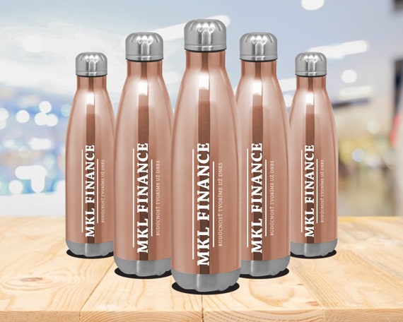 72 botellas de agua personalizadas son personalizadas con su logotipo  botellas de metal al por mayor reutilizables para publicidad empresarial,  promociones y marca -  México