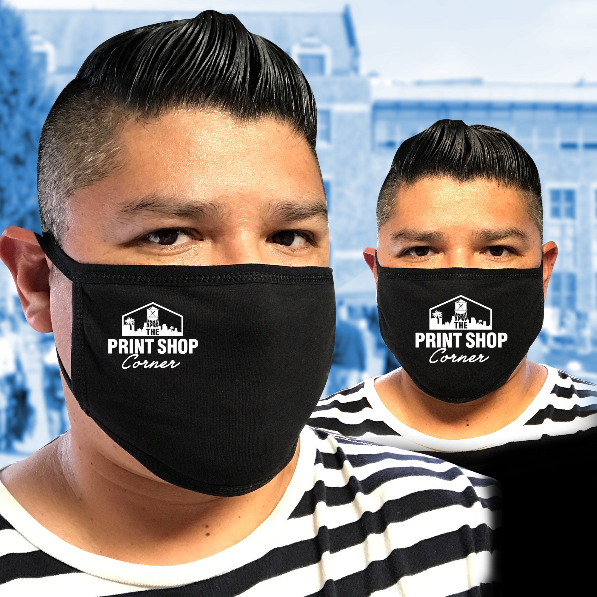 Personalized Face Mask with Logo 150 Bulk Custom Printed Etsy