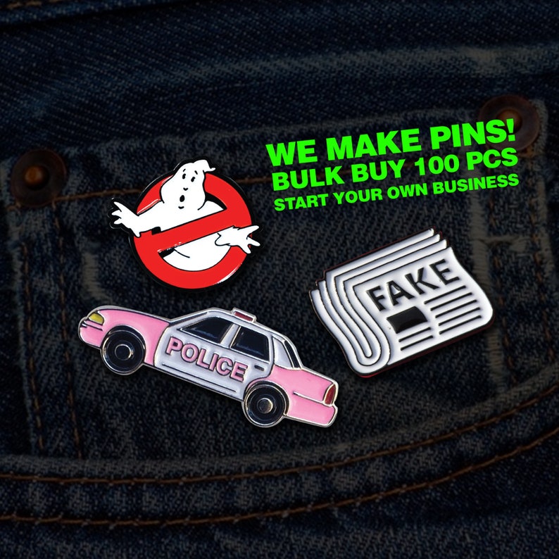 Create a Pin Design Your Own Custom Enamel Pins & Badges Etsy