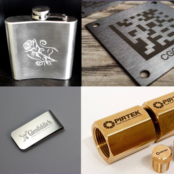 Laser Engraving Service Metal Etching for Vase N Plate Etsy UK