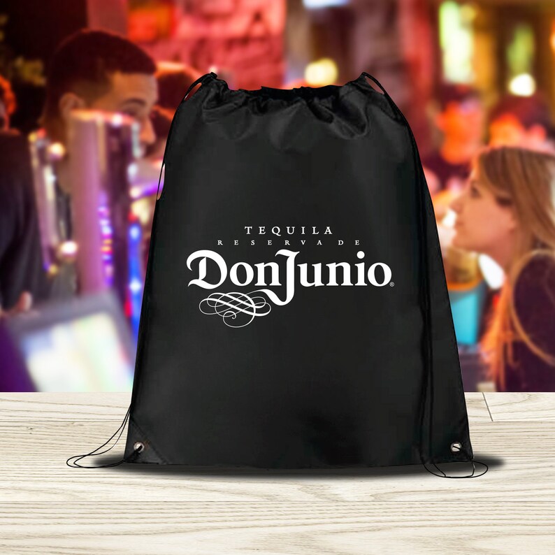 Custom Personalized String Bags With Logo Promo Drawstring Etsy