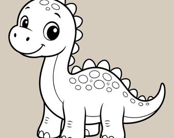 Süßer Dino SVG