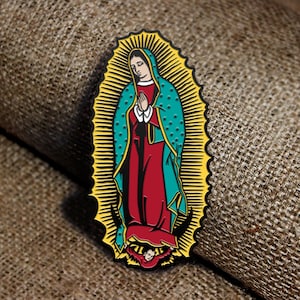 Virgin Mary Pins Soft Enamel Lapel