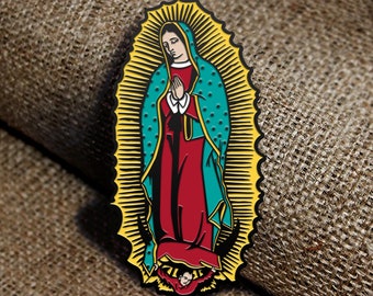 Virgin Mary Pins Soft Enamel Lapel