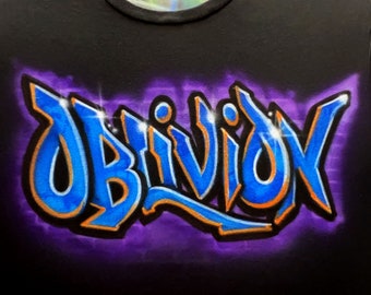 Custom Graffiti Shirts Custom Black 90s Mens Tee