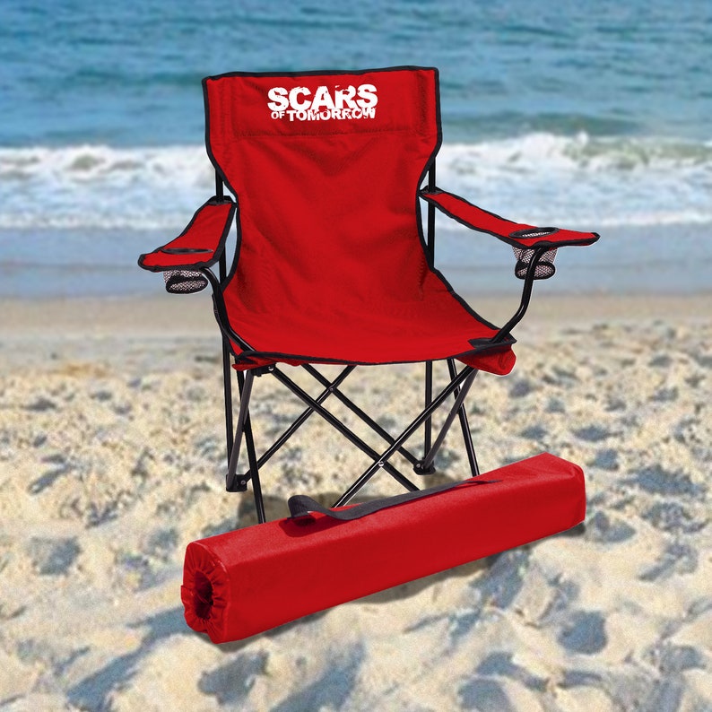 Custom Folding Chairs for Camping or Beach w/ Your Logo Etsy