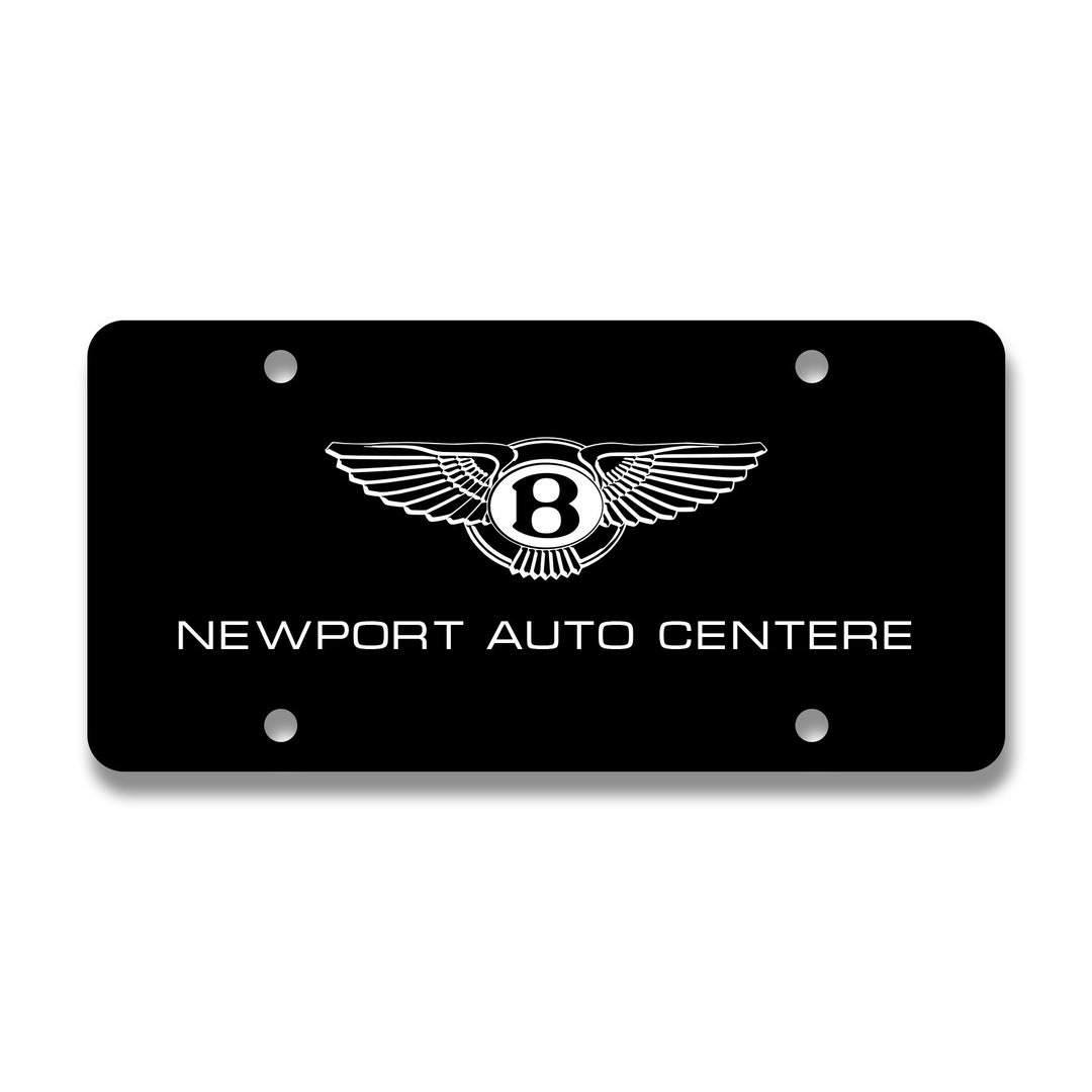 Custom Dealer License Plates Inserts Car Dealer License Plate Signs Are