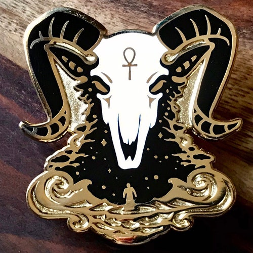 BGRADE Hathor Enamel Pin Cosmic Pantheon Egypt Egyptian Etsy