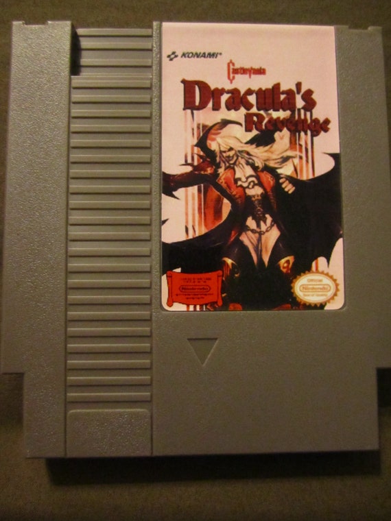 Castlevania Draculas Revenge Reproduction Nintendo Nes Game - 