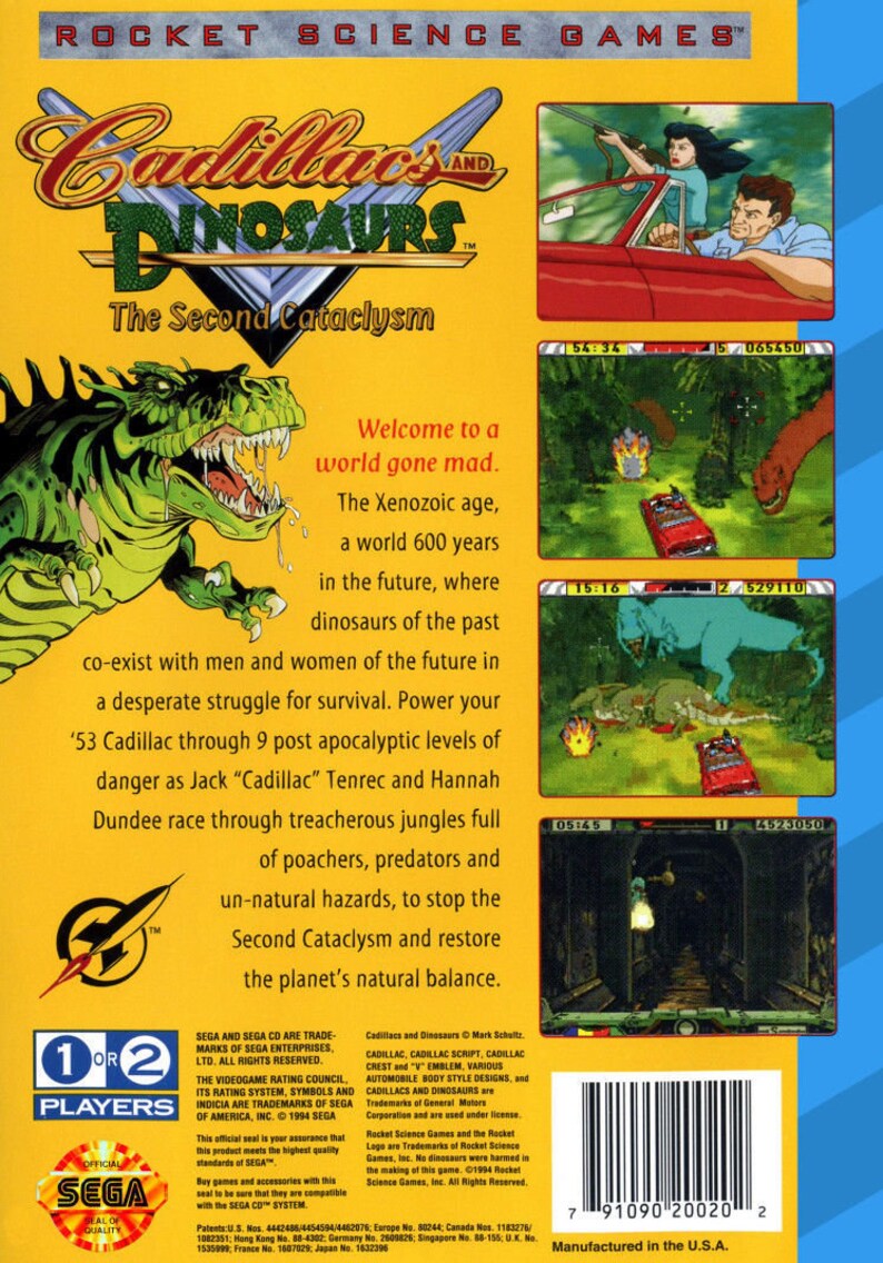 Cadillac and dinosaurs прохождение