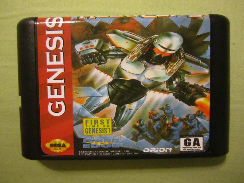 Robocop 3 III Three Fan Made Sega Genesis Game