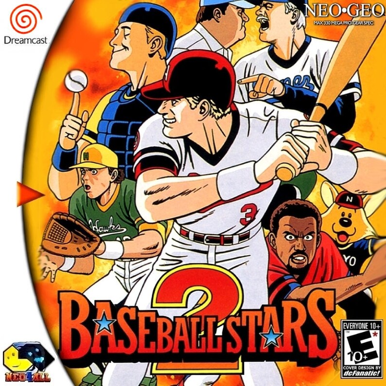 Baseball Stars 2 Fan Made Custom Sega Dreamcast Game Neo Geo!