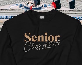 Class Of 2024 Sweatshirt, Class of 2024 Senior Graduation, 2024 Graduation Squad, Graduate Crew, Senior 2024 Gift, Class Of 2024 Grad
