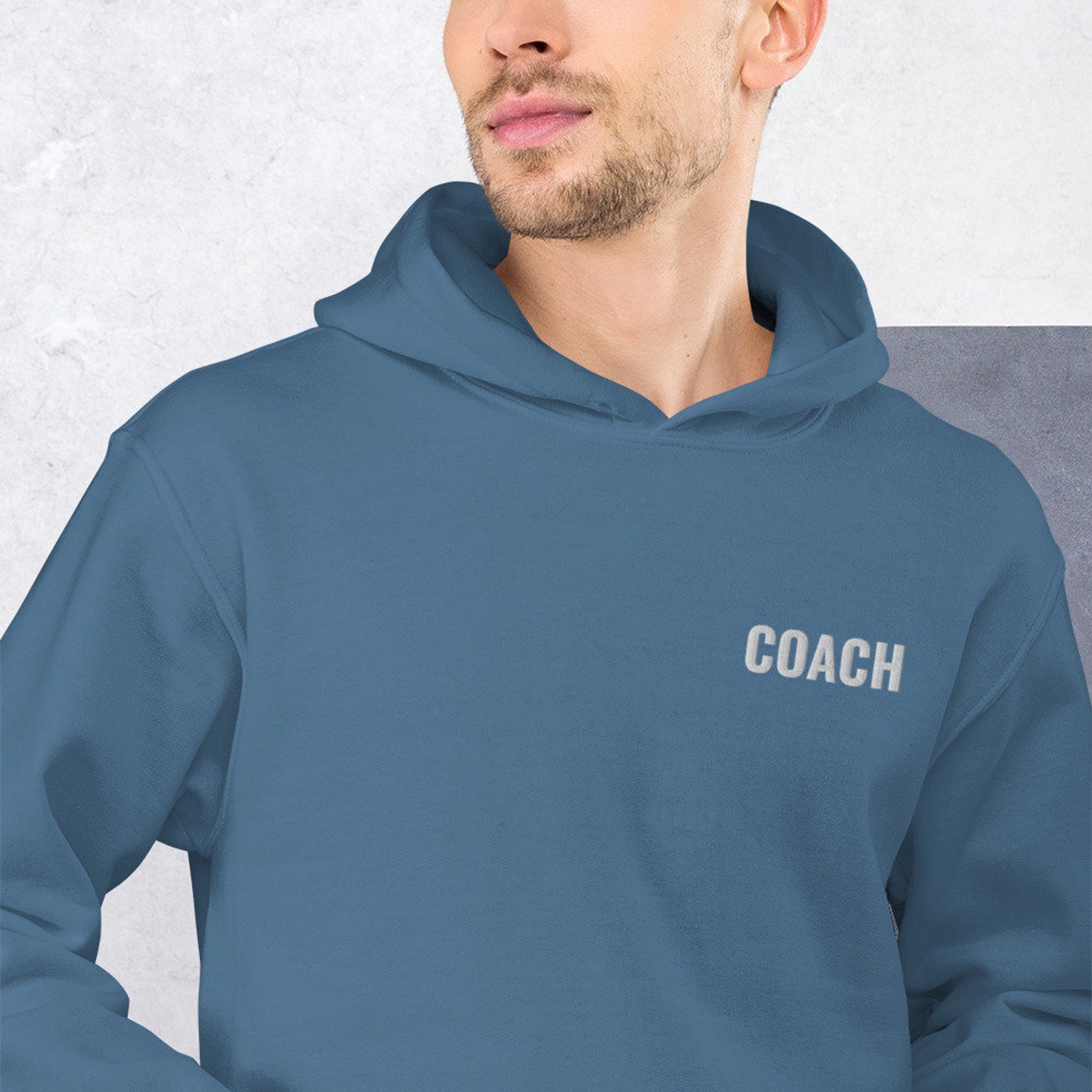 Coach Hoodie Football Coach Hoodie Basketball Coach Etsy