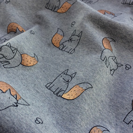 fox jersey fabric