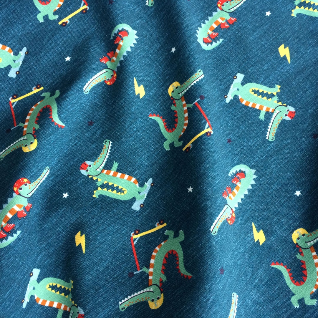 Roller Meterware Roller Jersey Meterware Jersey Stoff Skater