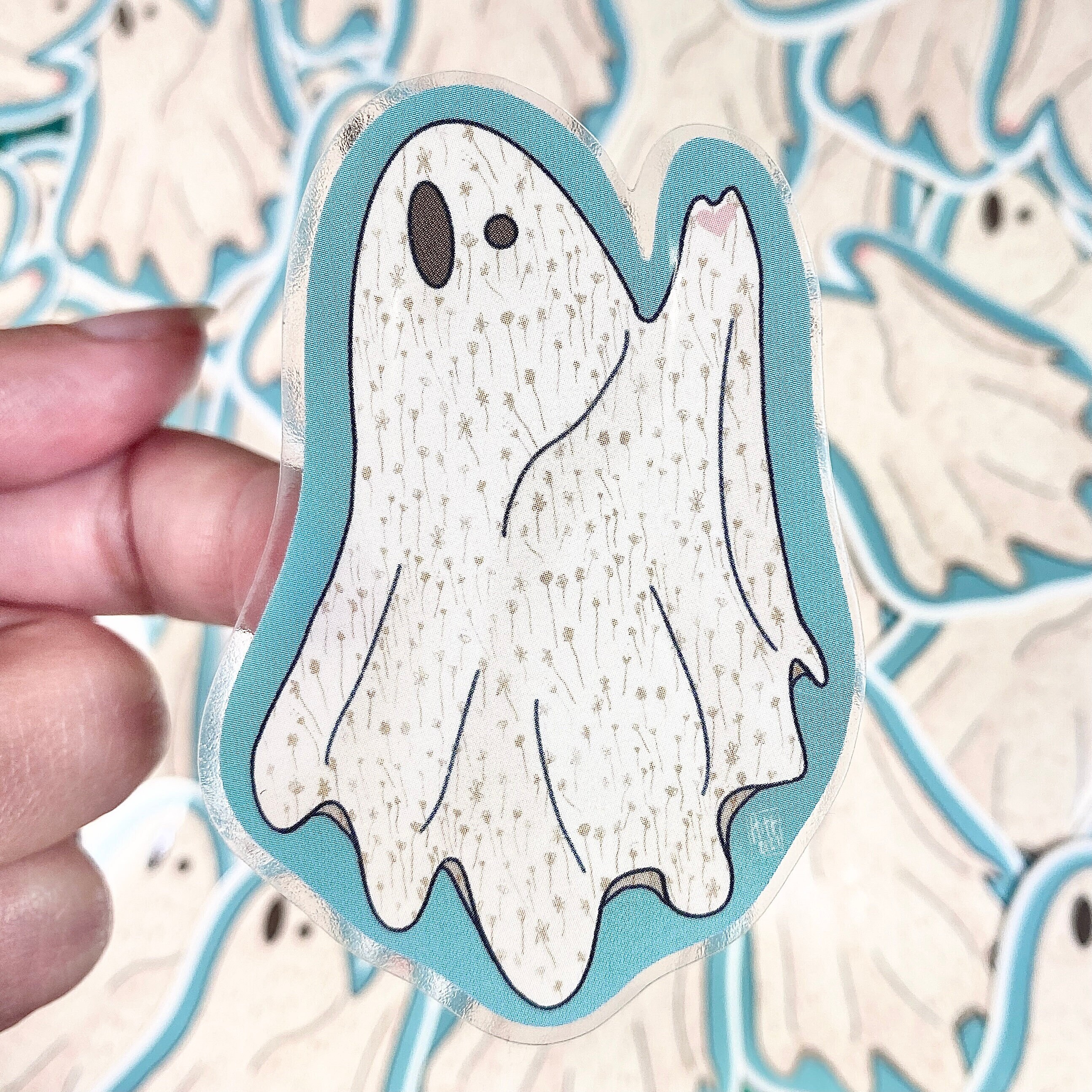 Fall Ghost Sticker for iOS & Android