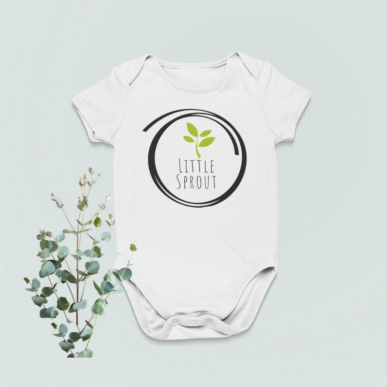 Little sprout baby onesie