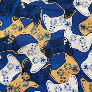 Gaming Controller Fabric: Novelty Cotton Fabric
