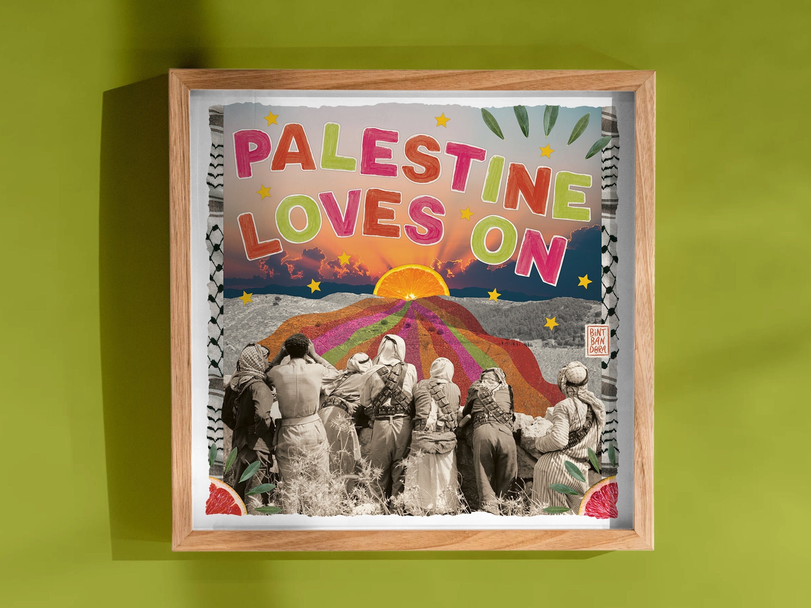 Boy Fishin - Fuzzy Velvet Coloring Poster 16x20 Palestine