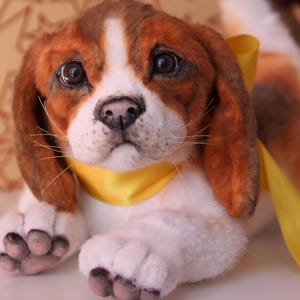 Realistic beagle dog, Soft Stuffed Dog, Realistic Dog, Toy Dog Puppy, Dog CUSTOM MADE!