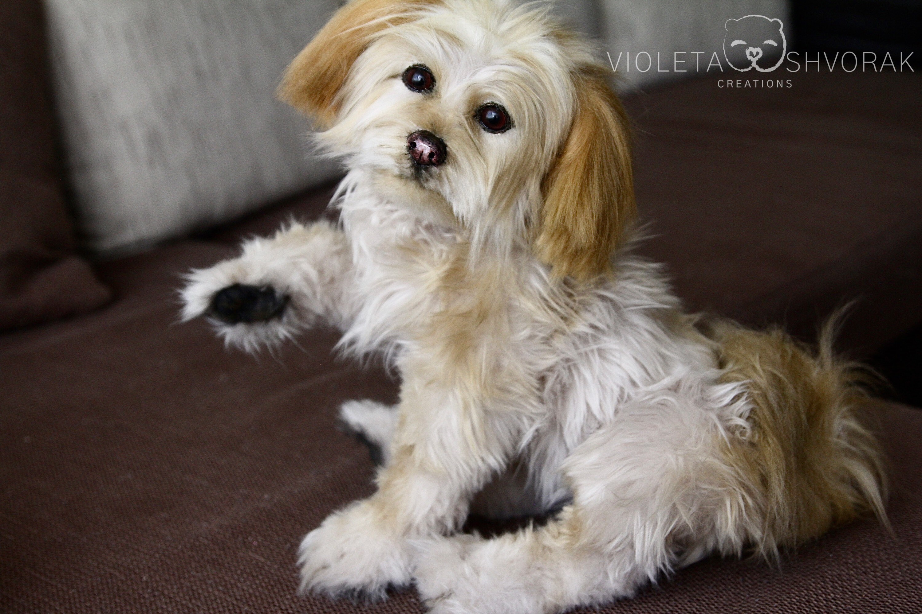 Stuffed dog realistic dog toy dog puppy made to order etsy