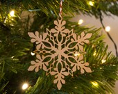Winter wonderland Wooden snowflake, Christmas decoration, Scandinavian Christmas, christmas, christmas decor, rustic decor, Laser Cut