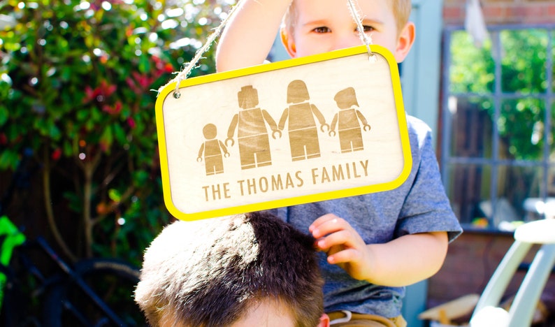 personalised lego family
