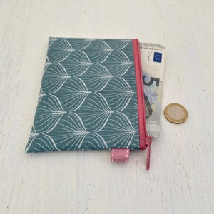 Wallet / Small bag for money, hygiene products, jewelry, medication, plasters, soap... made of oilcloth, wetbag, water-repellent