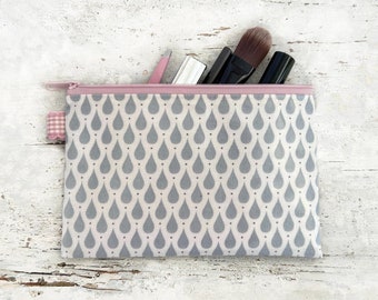 small document case, e.g., as a cover for passport/vaccination certificate or mobile phone