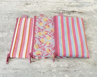 Small bag for money, medication, toiletries, jewelry... made of oilcloth - a small gift/thank you present