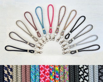 Keyring made of sailing rope, keyring made of sailing rope, wrist strap - SHORT