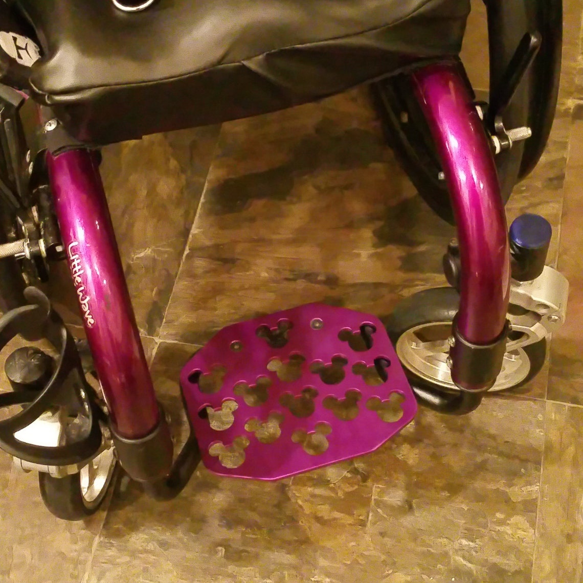Custom Colorful Wheelchair Footplates Etsy