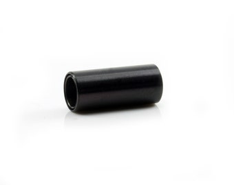 Ø 4 mm Edelstahl Magnetverschluss schwarz matt ID4 mm 16 x 6 mm Schmuck herstellen armband