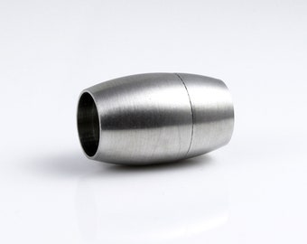 Fermoir magnétique inox Ø 8 mm-mat-ID8