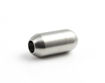 Ø 3 mm-Edelstahl Magnetverschluss-matt-ID3