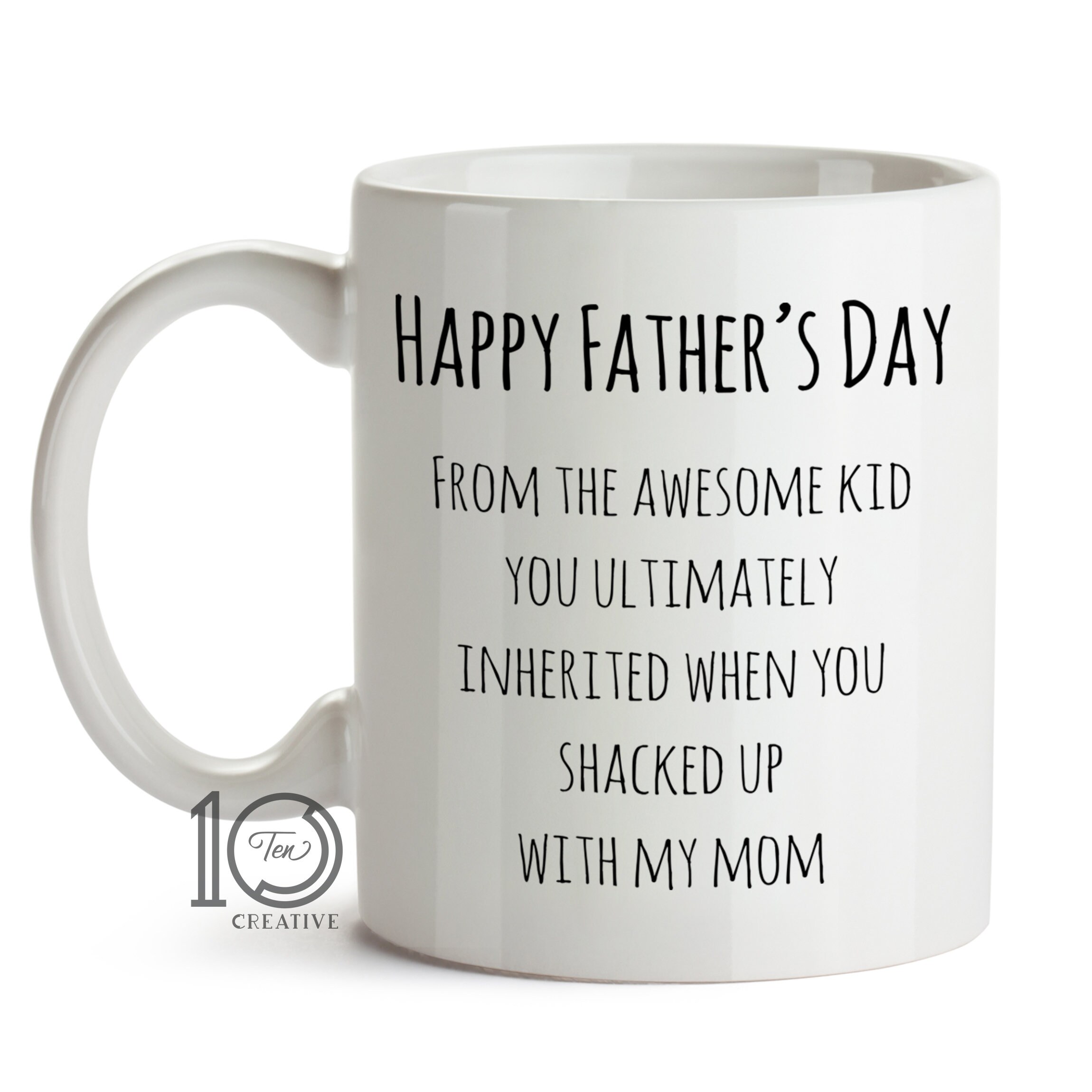 Stepdad Fathers Day Mug Gift for Bonus Dad from Stepdaughter Etsy