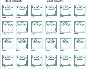 Pesaje imprimible, rastreador de actividad física