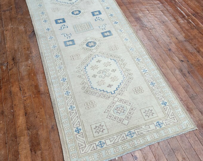 3x7 runner rug, turkish runner rug, anotolia runner rug, oushak runner rug, bedroom runner rug, kitchen runner rug, entry way runner rug