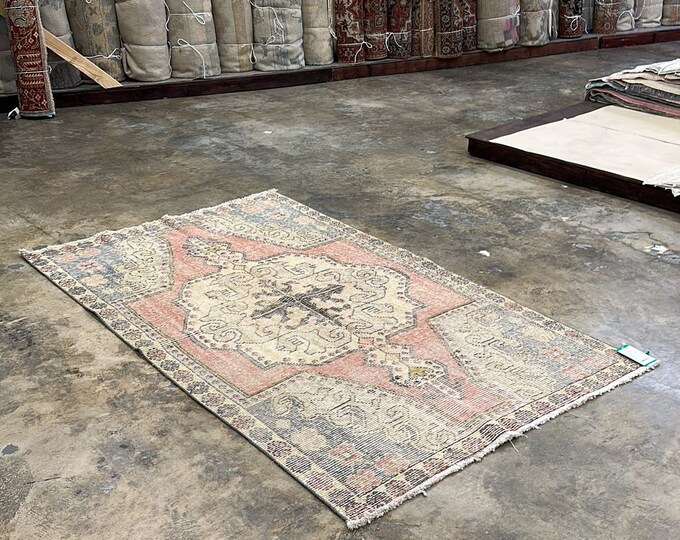 5x7 FT tantastic turkish rug oushak rug saloon rug washale oushak rug accent rug anatolian rug middle east rug tribal nomadic rug area rug