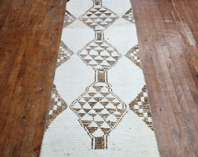 3x11 runner rug, turkish runner rug, oushak runner rug, arunner rug, bedroom runner rug, kitchen runner rug, handmade runner rug