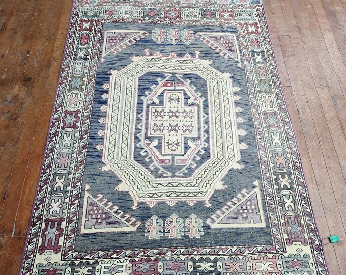 4x6 mini area rug, turkish mini area rug, oushak area rug, anotolia area rug, kitchen areavrug, entry way area rugn handmade area rug