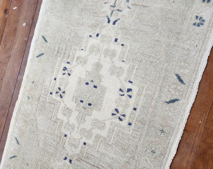 2x4 turkish doormat rug, oushak doormat rug, anotolia doormat rug, kitchen doormat rug, entry way doormat rug, handmade doormat rug