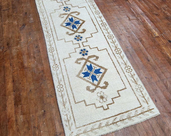 3x10 runner rug, turkish runner rug, anotolia runner rug, bedroom runner rug, kitchen runner rug, oushak runner rug, handmade runner rug