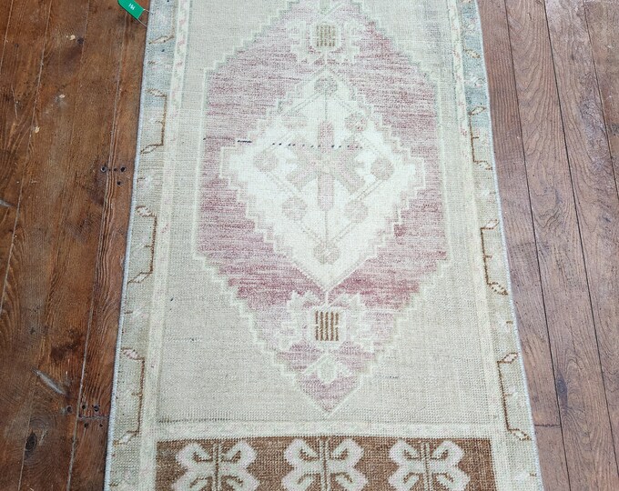 2x3 turkish doormat rug, oushak doormat rug, anotolia doormat rug, bedroom doormat rug, kitchen doormat rug, entry way doormat rug